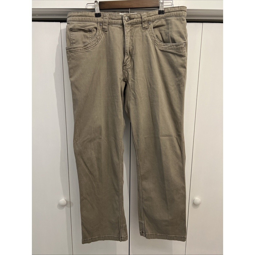 Mountain Khakis Men's 36x30 Original Camber 103 Pants Classic Fit BEIGE